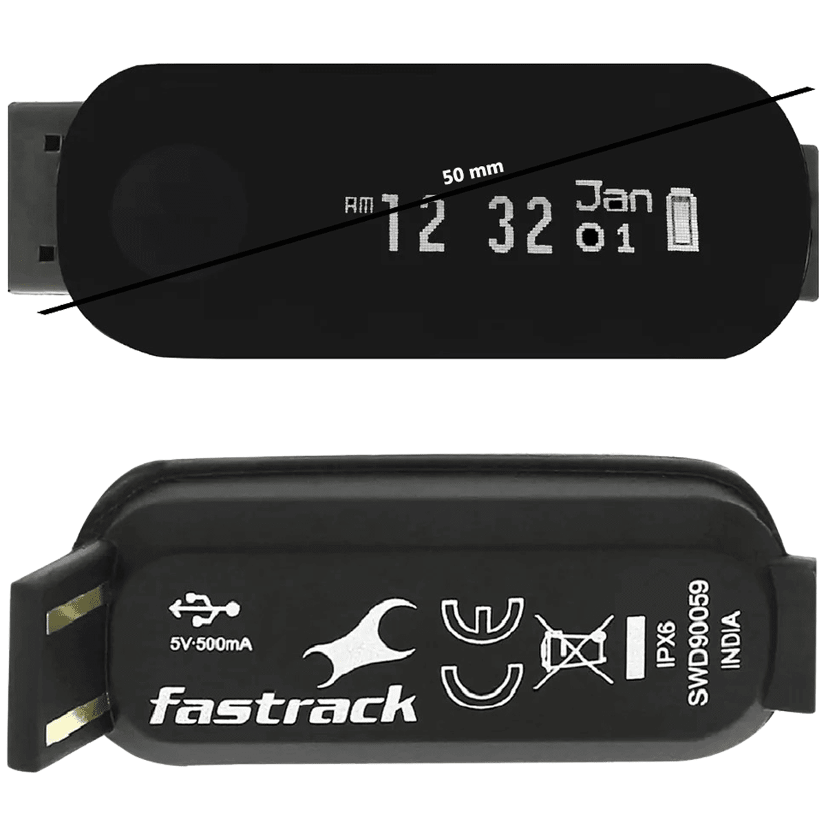fastrack smart band features